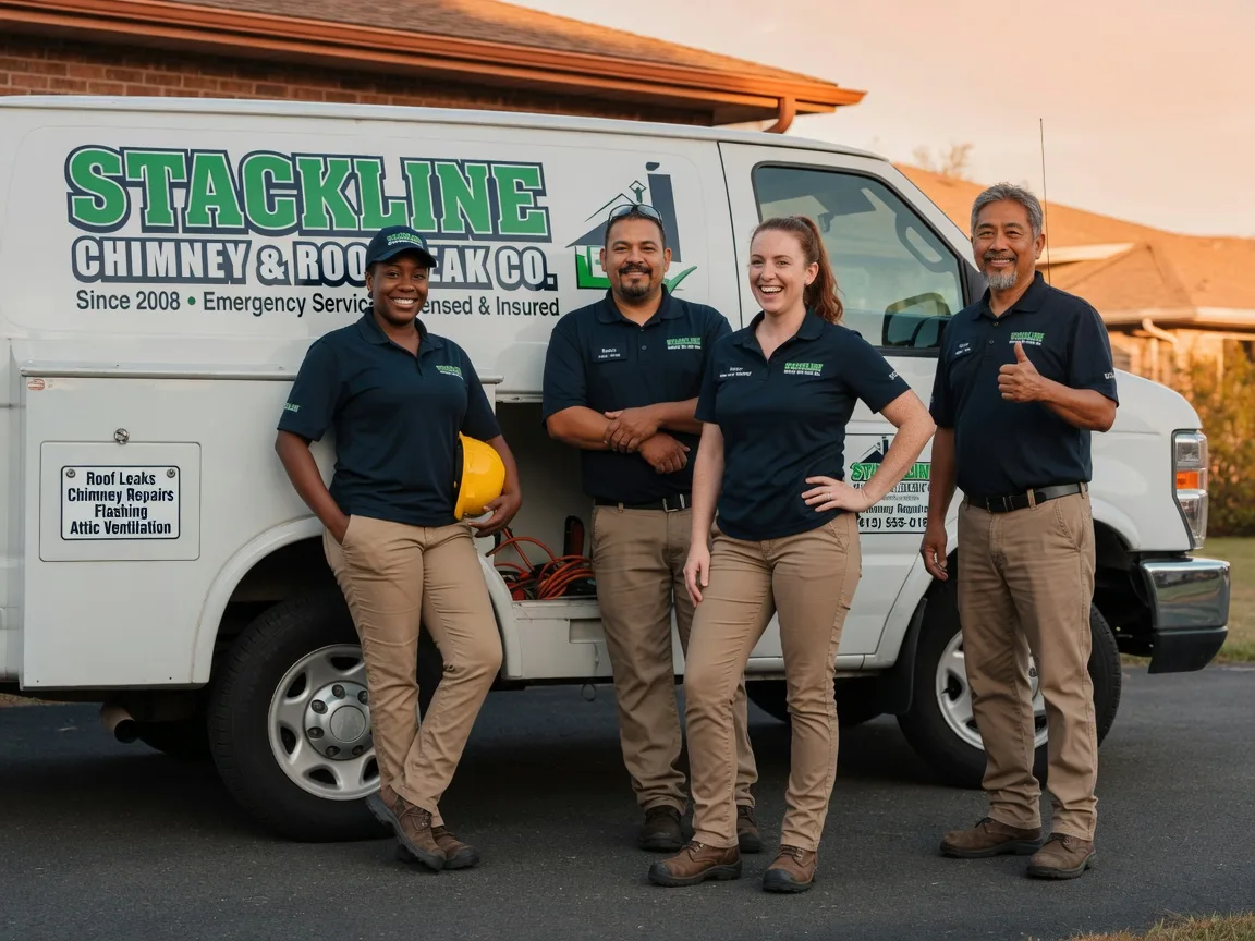Chimney flashing repair company in South Amana, IA
